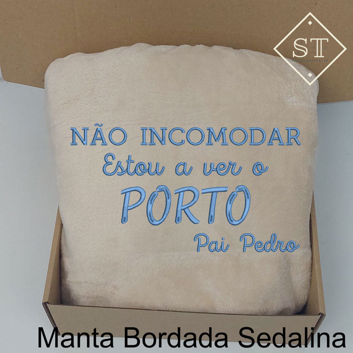 Manta de súper papá desde